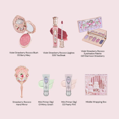 Flower Knows Lilac Sweet Set - Strawberry Rococo Full Face Makeup
